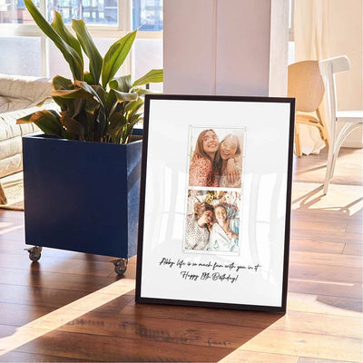 Best Friend Poster Paper, Custom Photo Print Gift