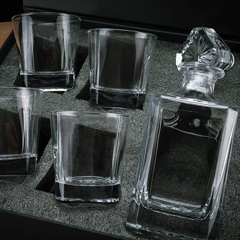 Black Gift Box Only For Whiskey Decanter Set - GiftShire