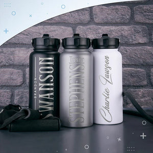 BPA Free Personalized Water Bottle - GiftShire
