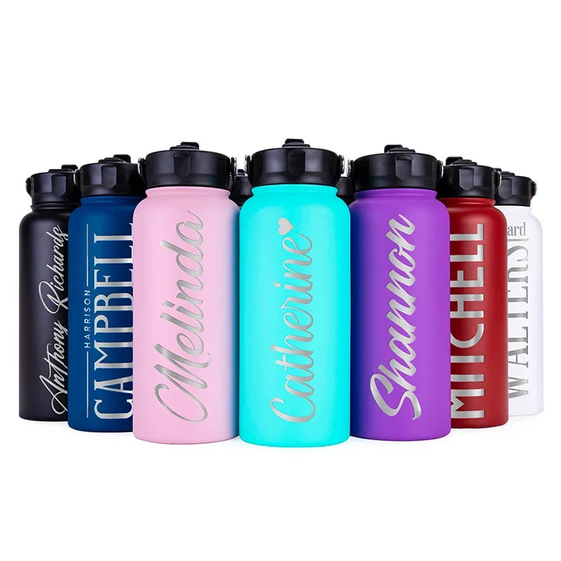 BPA Free Personalized Water Bottle - GiftShire
