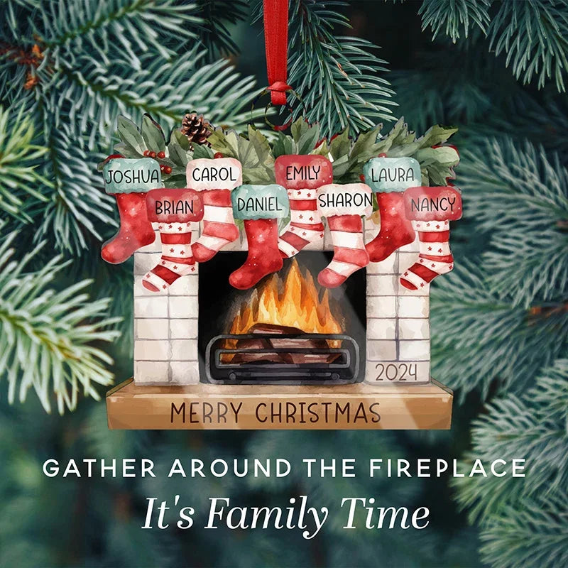 Stocking Family Ornament for your Christmas Tree! - GiftShire