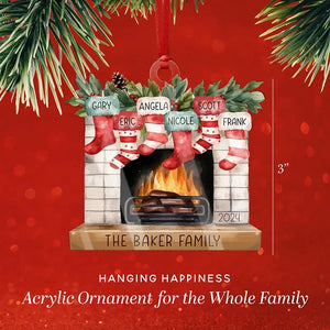Stocking Family Ornament for your Christmas Tree! - GiftShire