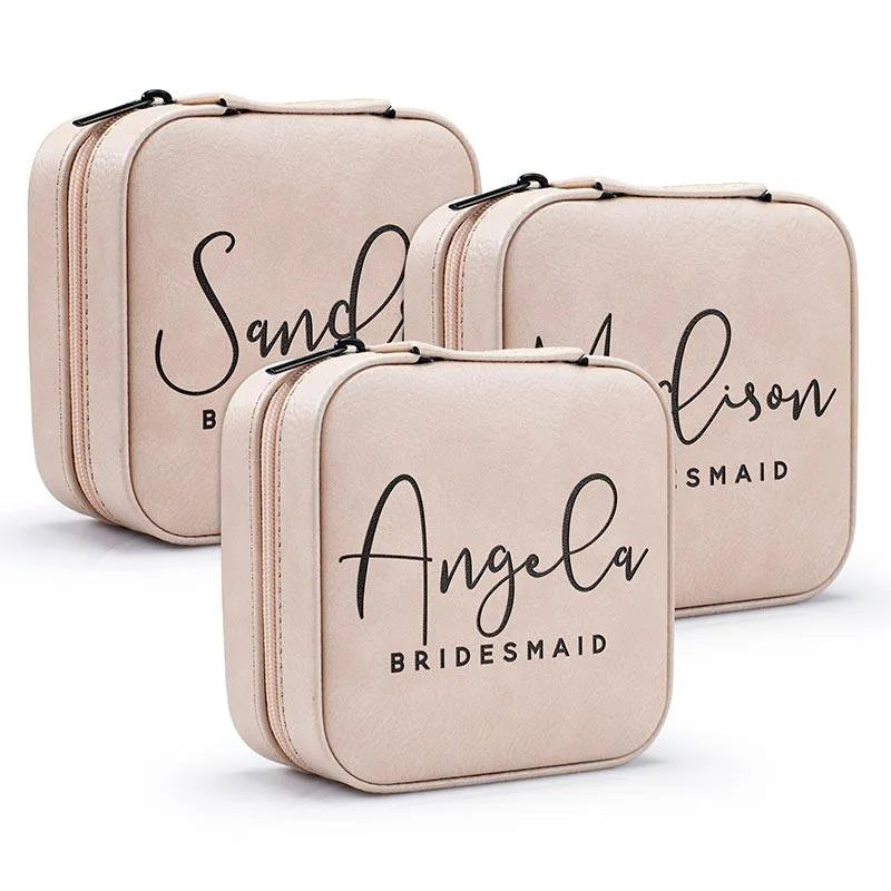 Custom Luxe Jewelry Box for Bridesmaid Proposal and Keepsake - GiftShire