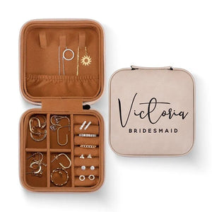Custom Luxe Jewelry Box for Bridesmaid Proposal and Keepsake - GiftShire