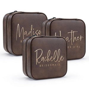 Custom Luxe Jewelry Box for Bridesmaid Proposal and Keepsake - GiftShire