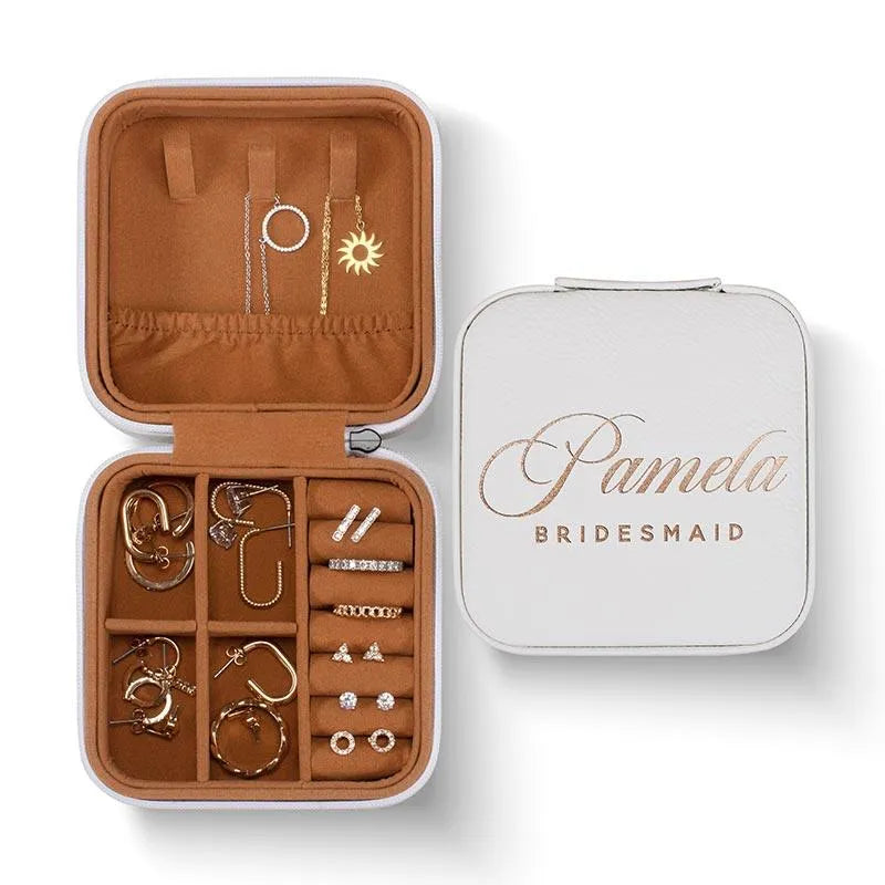 Custom Luxe Jewelry Box for Bridesmaid Proposal and Keepsake - GiftShire