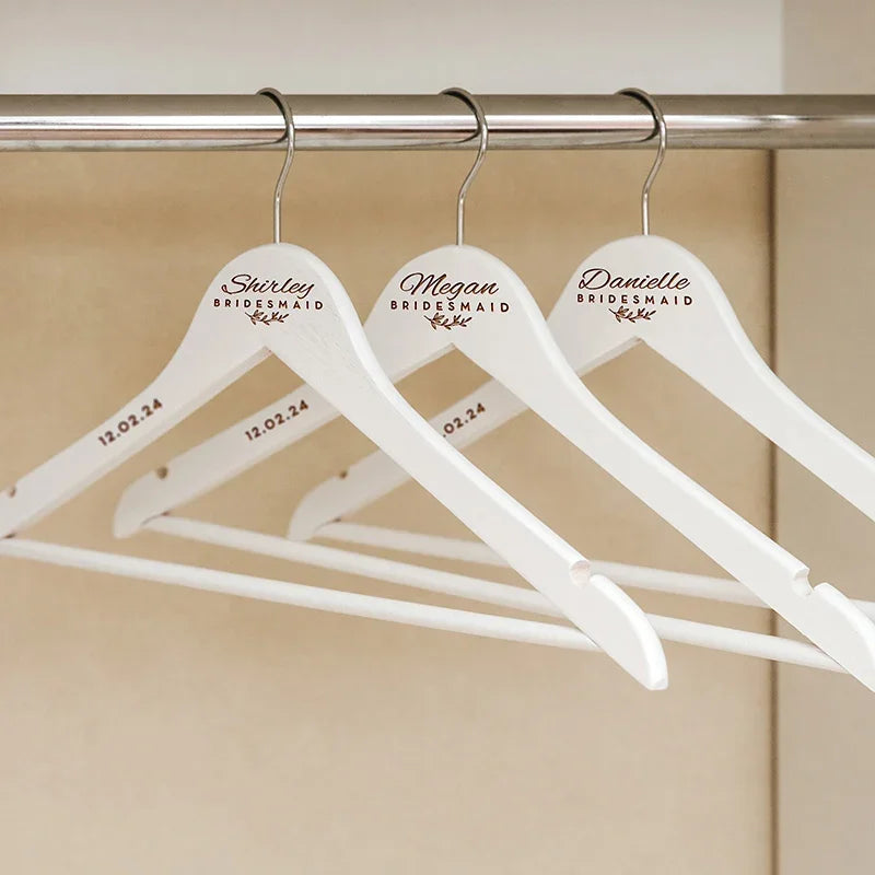 Personalized Bridesmaid Hanger for Team Bride - GiftShire