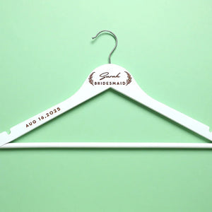 Personalized Bridesmaid Hanger for Team Bride - GiftShire