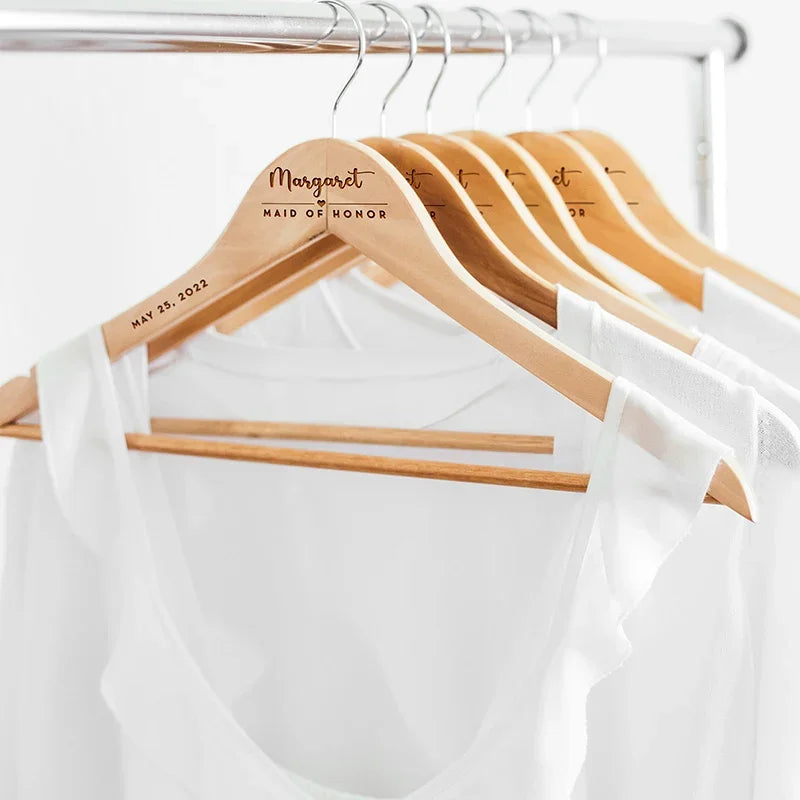 Personalized Bridesmaid Hanger for Team Bride - GiftShire
