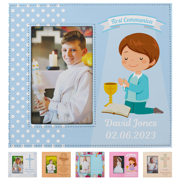 Canvas First Communion Day Frame