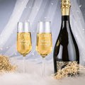 Personalized Champagne Flutes for Wedding