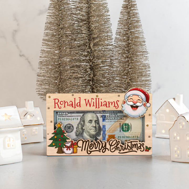 christmas tree money holder Christmas Money Holder, Custom Cash Gift