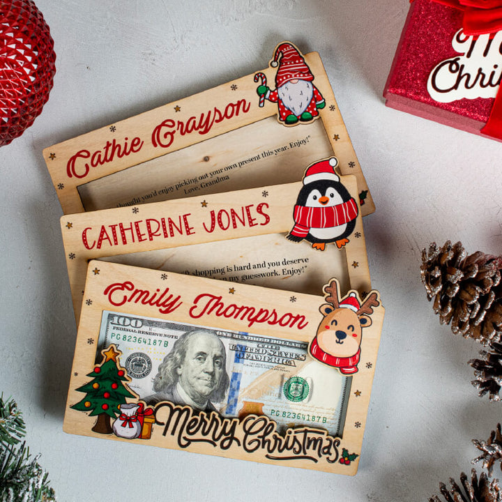 dollar tree christmas money holders Christmas Money Holder, Custom Cash Gift