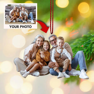 Acrylic Photo Cutout Ornament - GiftShire