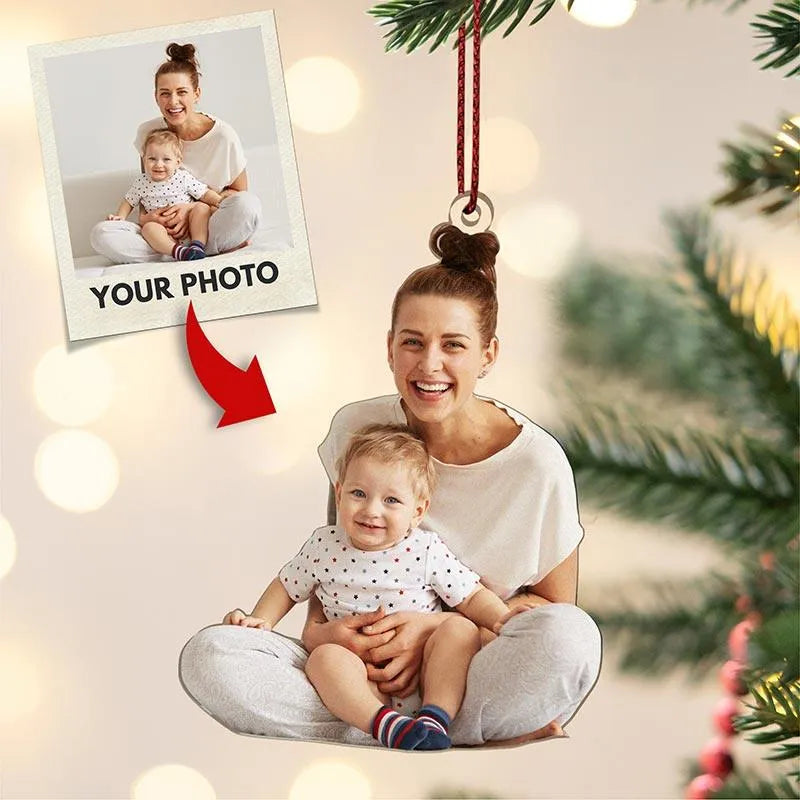 Acrylic Photo Cutout Ornament - GiftShire