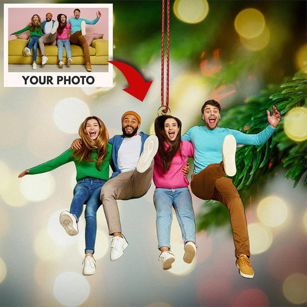 Acrylic Photo Cutout Ornament - GiftShire