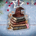 Christmas Ornament Gift for Bookworms