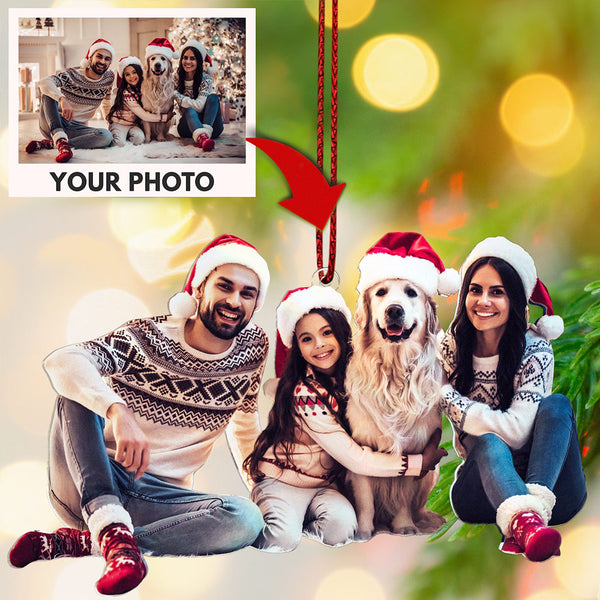 Acrylic Photo Cutout Ornament