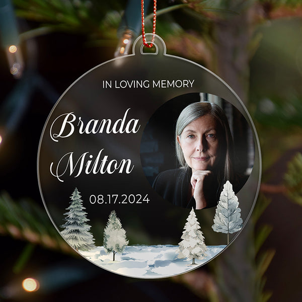 Christmas Ornaments In Loving Memories of Loved Ones