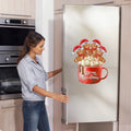 Christmas Sticker with Family Names, Wall-Safe Decal