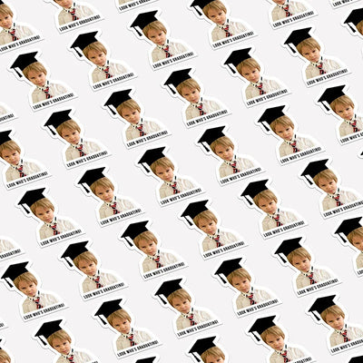 Cool Kids Graduation Stickers with Custom Photo