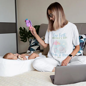 Custom 1st Mothers Day T-shirt - GiftShire