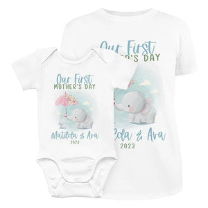Custom 1st Mothers Day T-shirt - GiftShire