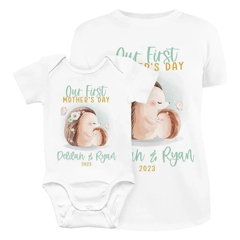 Custom 1st Mothers Day T-shirt - GiftShire