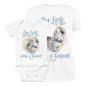 Custom 1st Mothers Day T-shirt - GiftShire
