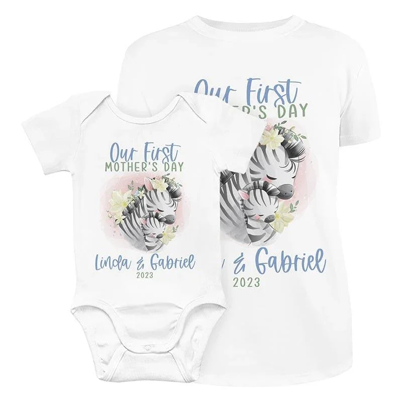 Custom 1st Mothers Day T-shirt - GiftShire