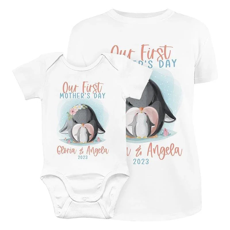 Custom 1st Mothers Day T-shirt - GiftShire