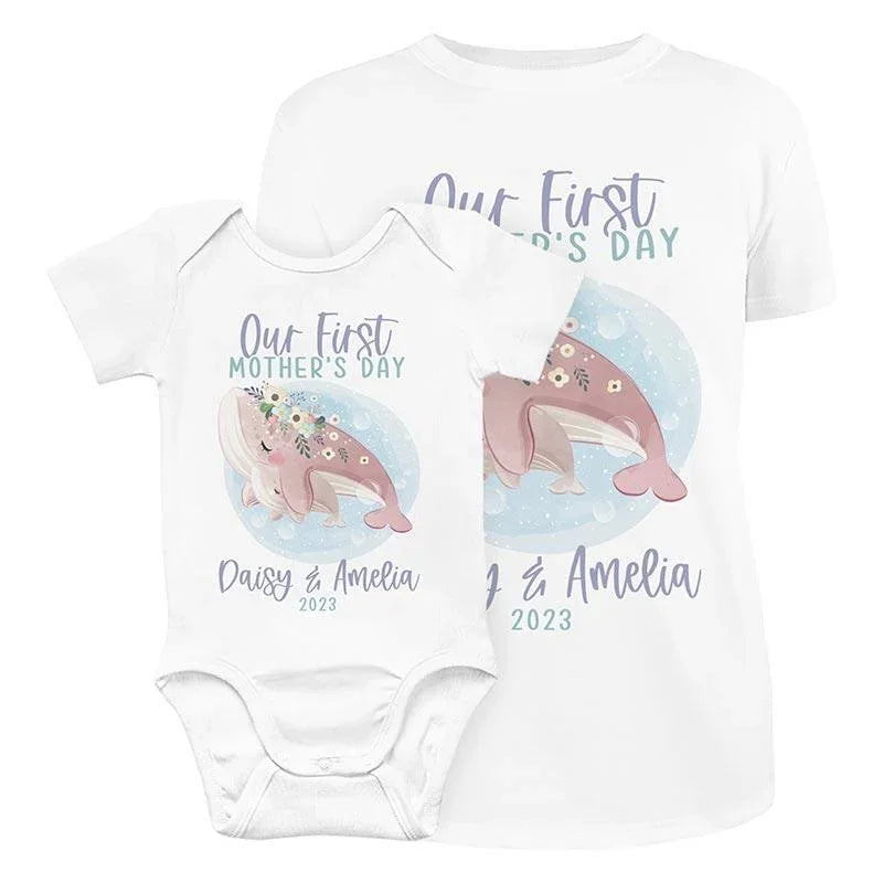 Custom 1st Mothers Day T-shirt - GiftShire