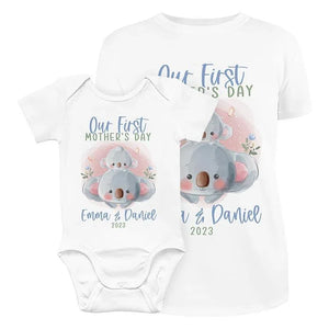 Custom 1st Mothers Day T-shirt - GiftShire