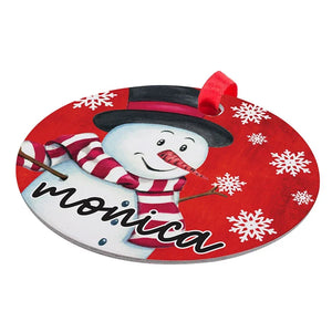 Custom 3.5 inch Round Metal Ornament - GiftShire