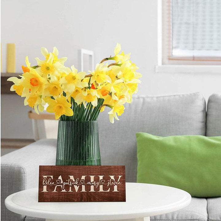 Custom 3D Family Sign - GiftShire