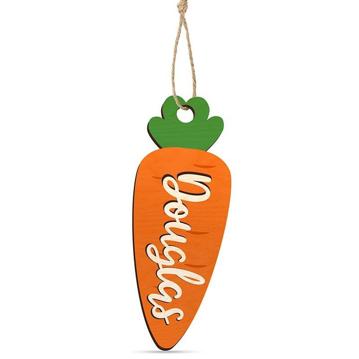 Custom 3D Name Easter Tag - GiftShire