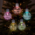 Custom Baby Ornaments – 15 Icon Options- Self-Illuminating, Led-Lit Ornaments
