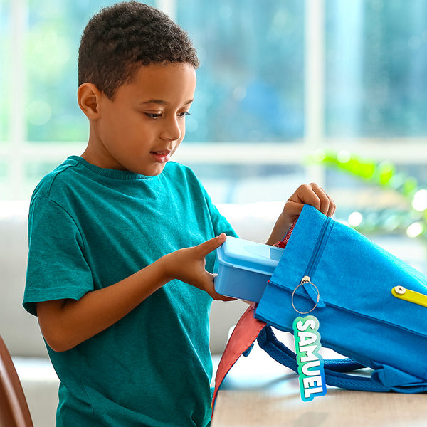 Custom Backpack Name Tags for Kids – Waterproof Luggage Tags
