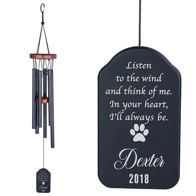 Custom Black Wind Bell