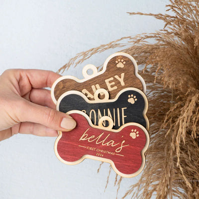 Custom Bone Ornament Christmas Decor