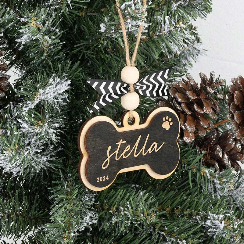 Custom Bone Ornament Christmas Decor - GiftShire