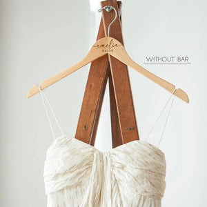 Custom Bridesmaid Hanger, Wooden Bridesmaid Hanger - GiftShire