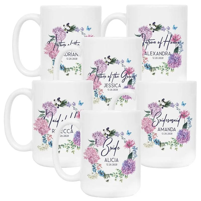 Custom Bridesmaid Mug, Bride Team Mug - GiftShire