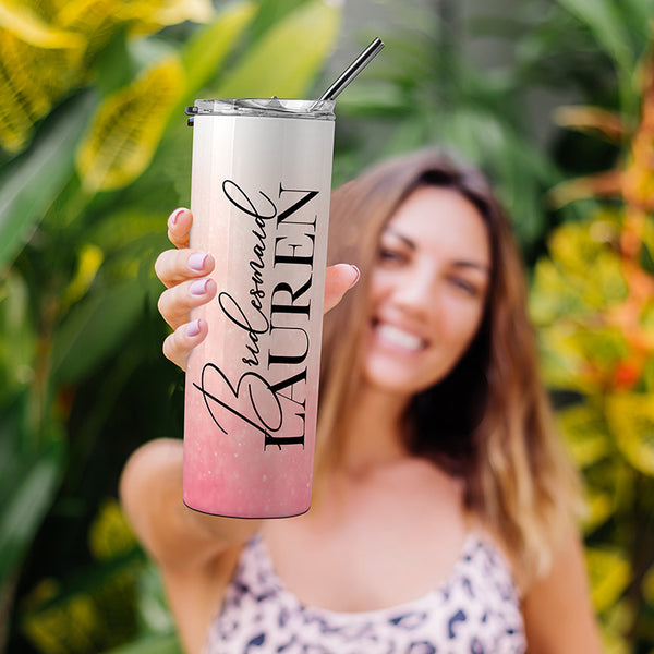 Custom Bridesmaid Tumblers - Bachelor Party Gifts