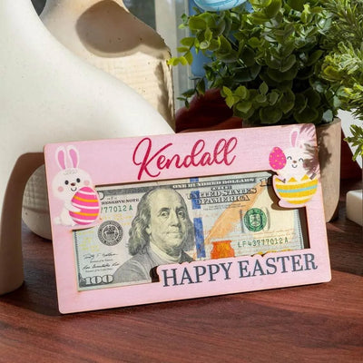 Custom Bunny Money Holder - GiftShire