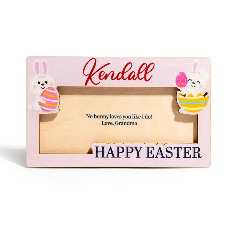 Custom Bunny Money Holder - GiftShire