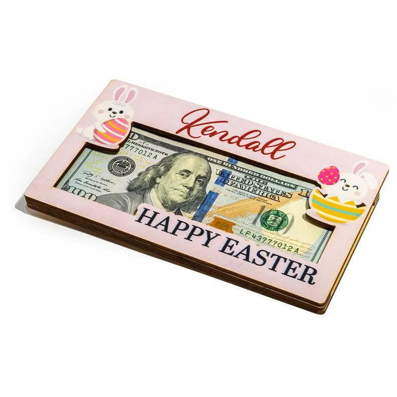 Custom Bunny Money Holder - GiftShire