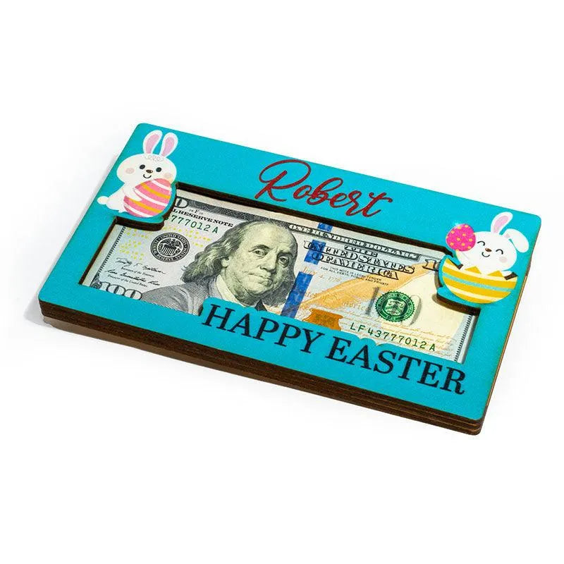 Custom Bunny Money Holder - GiftShire