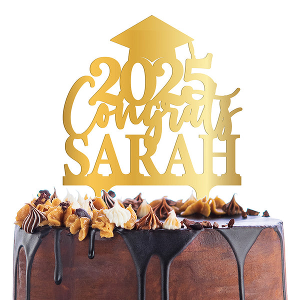 Custom Cake Topper, Gift for Graduation - GiftShire