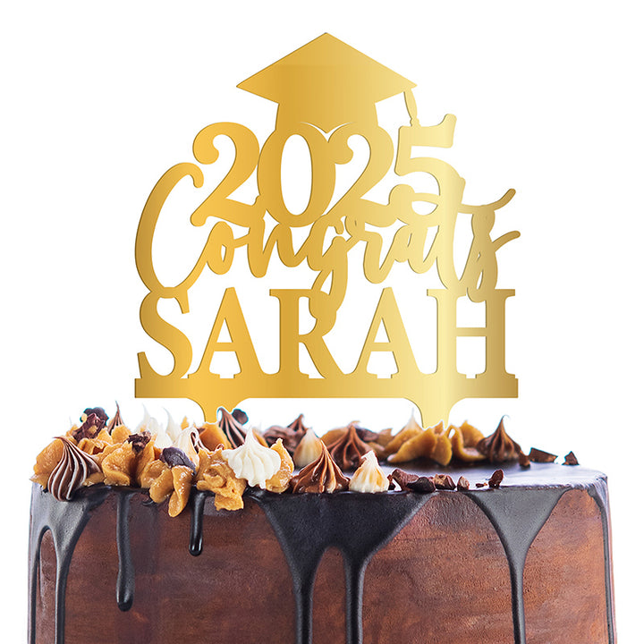 Custom Cake Topper, Gift for Graduation - GiftShire